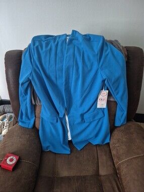 Women’s Bright Blue Blazer Jacket - BBJ LOS ANGELES